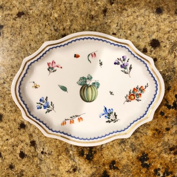 Richard Ginori Italian Sugar Bowl & Creamer & Underplate Set - Picture 8 of 12